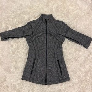 Define Jacket *Luon by lululemon athletica in heathered black